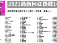 2021抖音网红歌曲100首,百首热门旋律，带你回顾年度音乐潮流